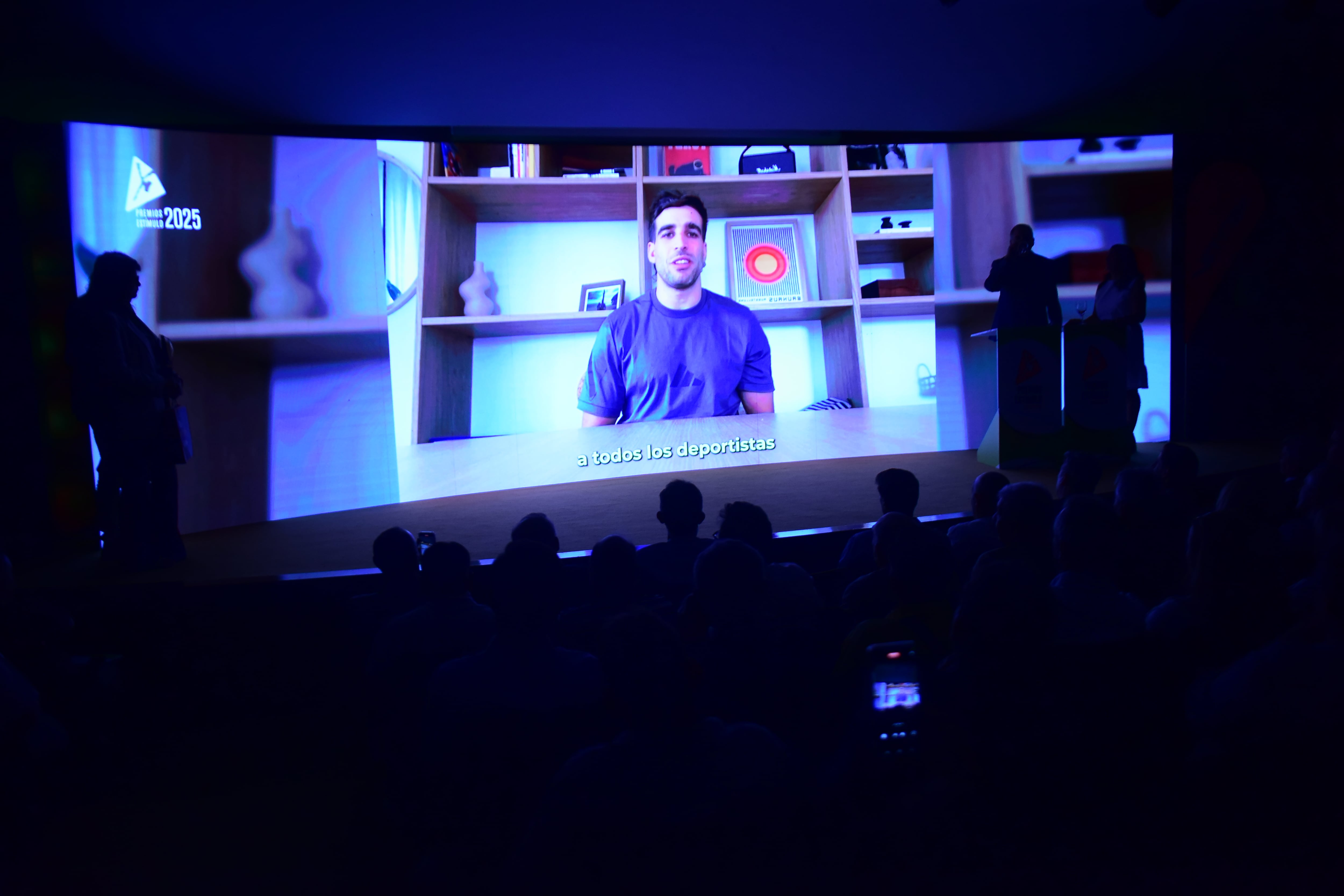 Entrega de los Premios Estímulo a los deportistas destacados del año en el Auditorio de La Voz (Foto Javier Ferreyra)