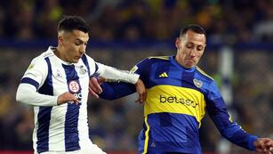 Talleres y Boca en el cruce por octavos de final de la Copa Argentina en Mendoza (Gentileza).