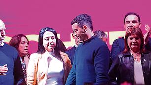 Rodrigo De Loredo reconoció el triunfo del PJ acompañado de la dirigencia de JPC.