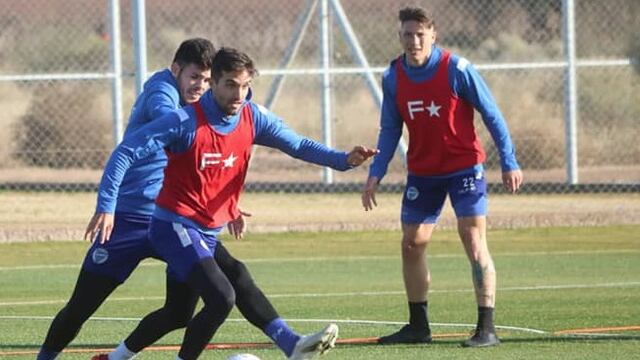 Nueva práctica del plantel del Tomba.