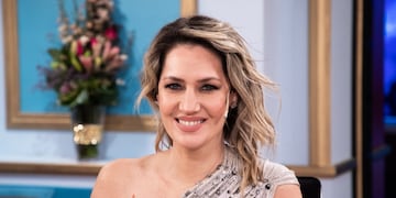 La periodista de 49 años fue invitada a la inauguración de un sanatorio privado.