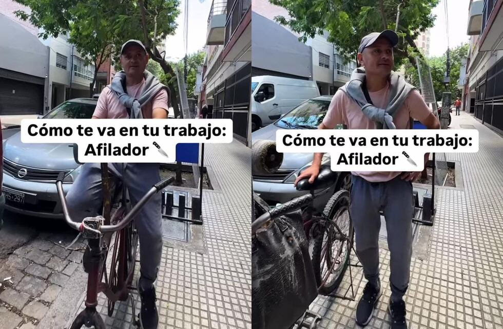 ¿Lo esperabas? Un afilador de cuchillos reveló su sueldo en 2025
