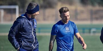 Julio Buffarini se quiere poner a tono en lo físico y espera la habilitación para debutar en Talleres (Foto: Prensa Talleres).