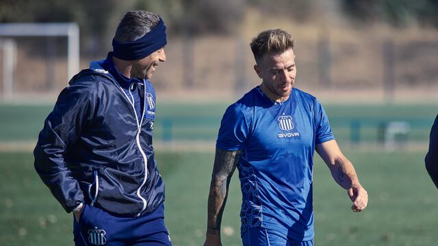 Julio Buffarini se quiere poner a tono en lo físico y espera la habilitación para debutar en Talleres (Foto: Prensa Talleres).