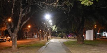 Siguen habilitándose las nuevas luces LED en los barrios rafaelinos