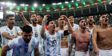 Argentina festejó en el Maracaná.
