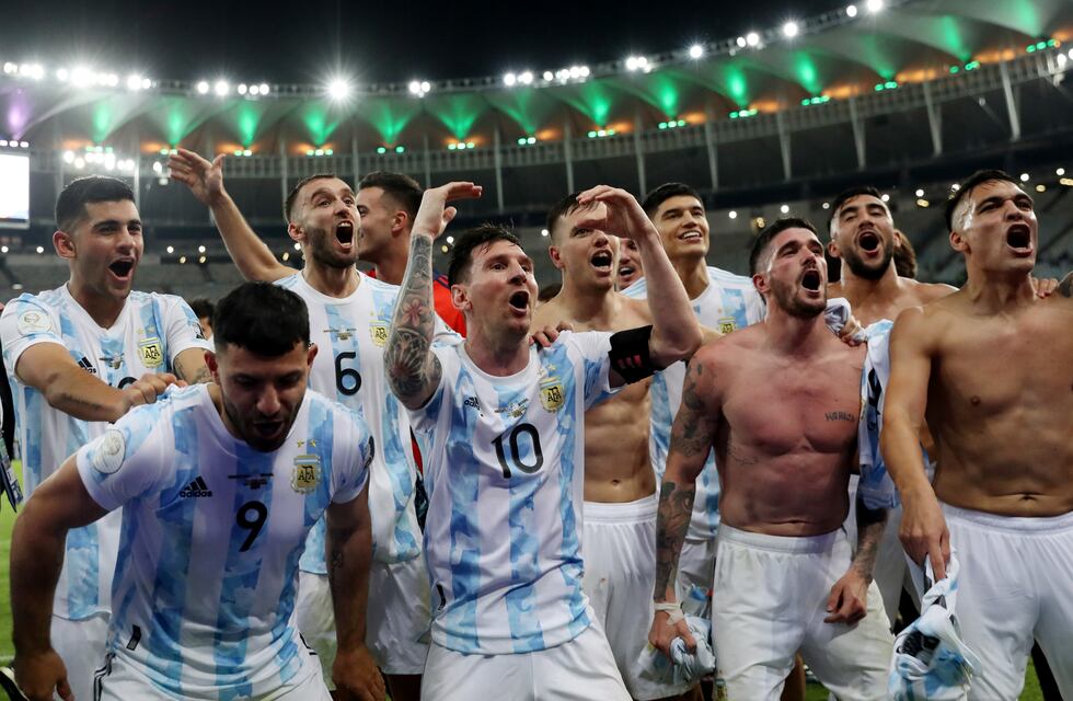 El título de la Selección Argentina en los diarios del mundo, con Lionel Messi como protagonista