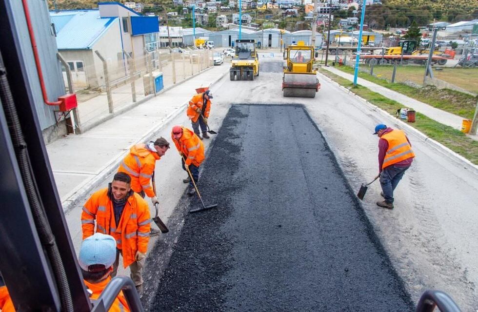 Tránsito habilitado en Teodoro Mendoza y Pionero Fueguino del barrio Mirador de los Andes