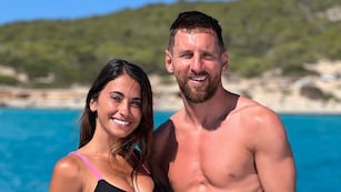 El matrimonio se fue al Caribe después de una semana de descanso cerca de Rosario.
