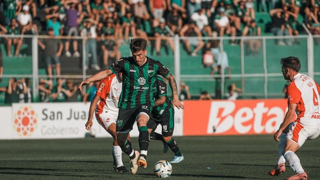 Triunfo que vale oro para San Martín de San Juan ante Independiente. Para ponerle más presión a Talleres (Prensa San Martín).