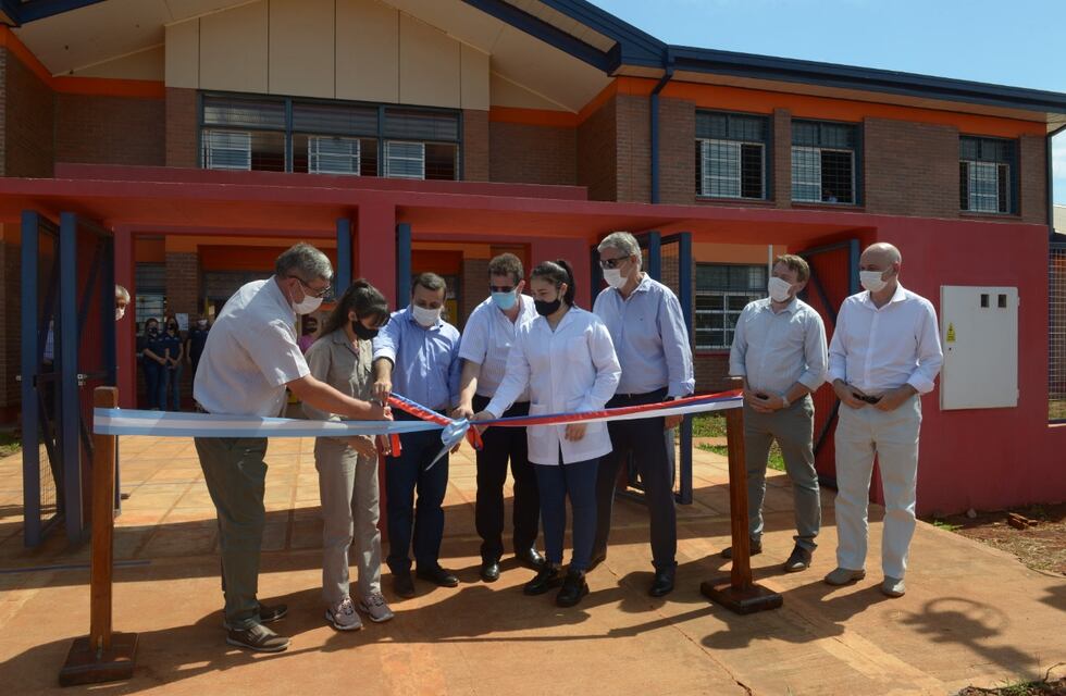 Inauguraron el edificio de la EPET Nº 21 en San Vicente