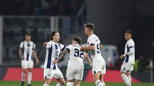 Bruno Barticciotto marcó el 1-1 parcial de Talleres con Independiente Rivadavia, por la Liga Profesional.