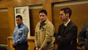 Condenaron a prisión perpetua a Santiago Campos Matos por el femicidio de Anahí Bulnes. (Pedro Castillo / La Voz)