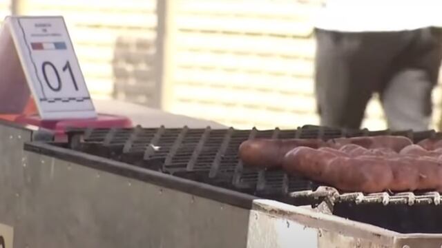 Balearon a dos choripaneros en Provincias Unidas y Amenábar. (Captura TV)