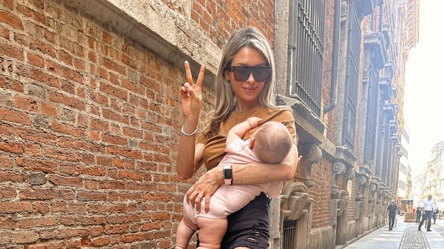 Agustina aprovechó para unirse a la Semana de la Lactancia Materna con una confesión de Nina.