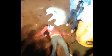 Violenta pelea en El Trapiche, en pleno festejo por el Día del Estudiante.