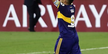 Boca venció 3-0 a Huracán por la Copa Diego Armando Maradona. (ALEJANDRO PAGNI / AFP)