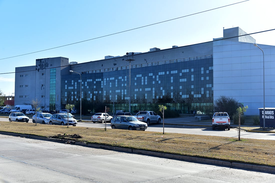 Hospital Pasteur de Villa María, donde murió el sujeto de 29 años. (La Voz)