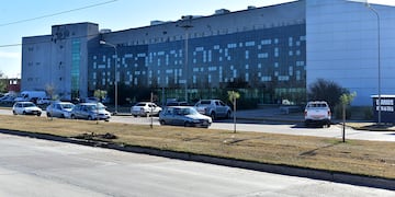 El joven fue trasladado al Hospital Pasteur de Villa María. (La Voz)