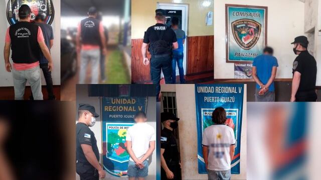 En distintas localidades de la provincia 10 prófugos de la justicia se presentaron a votar y quedaron detenidos.