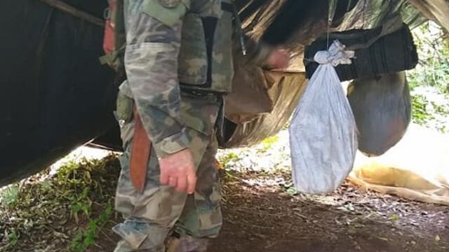 Hallan restos de campamentos de cazadores furtivos en el área del Parque Nacional Iguazú.