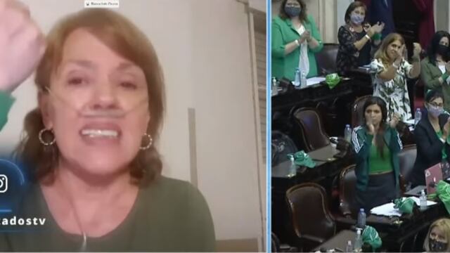 Blanca Osuna sesionó desde el sanatorio