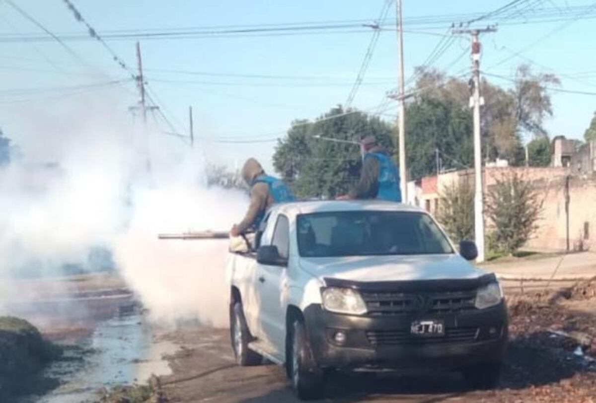 Cuadrillas del Ente de Infraestructura trabajando.