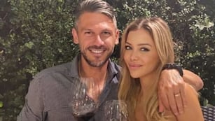 Evangelina Anderson y Martín Demichelis
