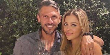 Evangelina Anderson y Martín Demichelis