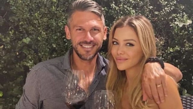 Evangelina Anderson y Martín Demichelis