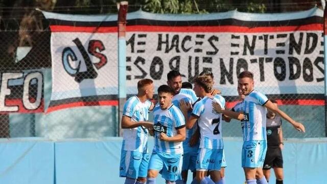 Pablo la Joya López, un 10 en la victoria de Racing en Adrogué.