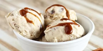 Receta vegana de helado de banana split