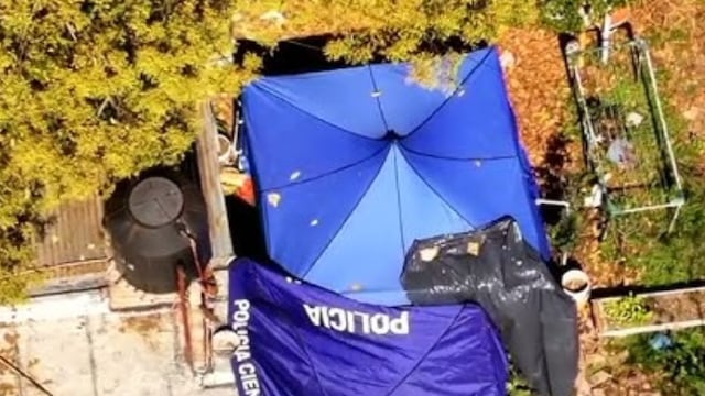 El lugar donde encontraron los cuerpos de Brenda, Morena y Lara