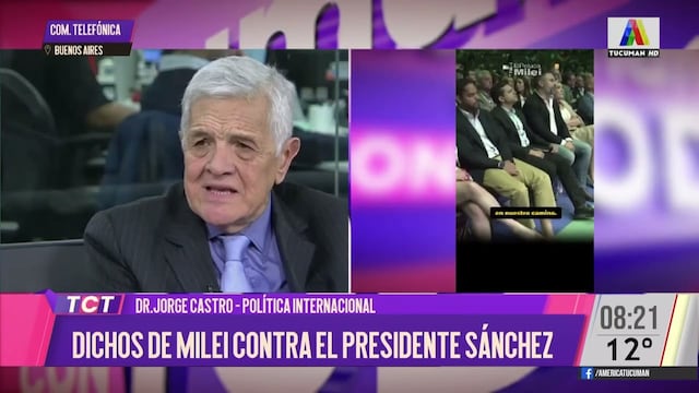 El especialista en temas internacionales, Jorge Castro, explica las razones detrás del conflicto entre nuestro país y España.