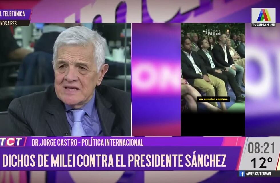 Tensión entre Argentina y España por los dichos de Milei: llegaría hasta la Unión Europea