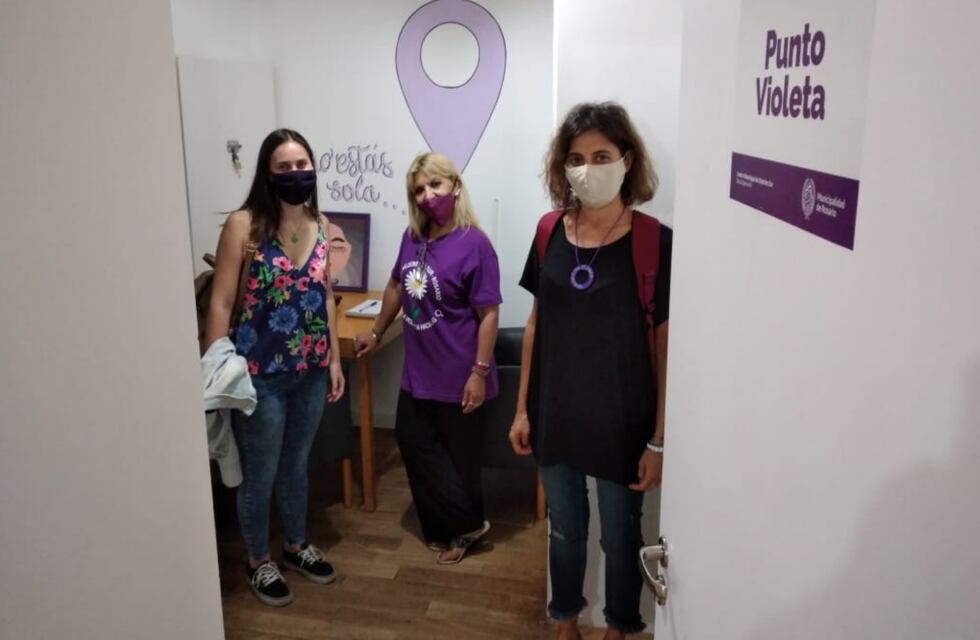 Inauguraron el primer Punto Violeta, un espacio confidencial para denunciar violencia de género