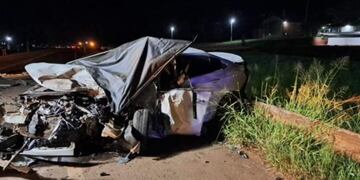 Alcohol al volante en San Vicente: un muerto y varios heridos tras impactar dos automóviles.