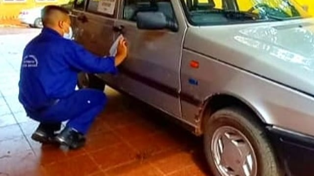 Secuestran un automóvil con el chasis y motor adulterados en Colonia Wanda.