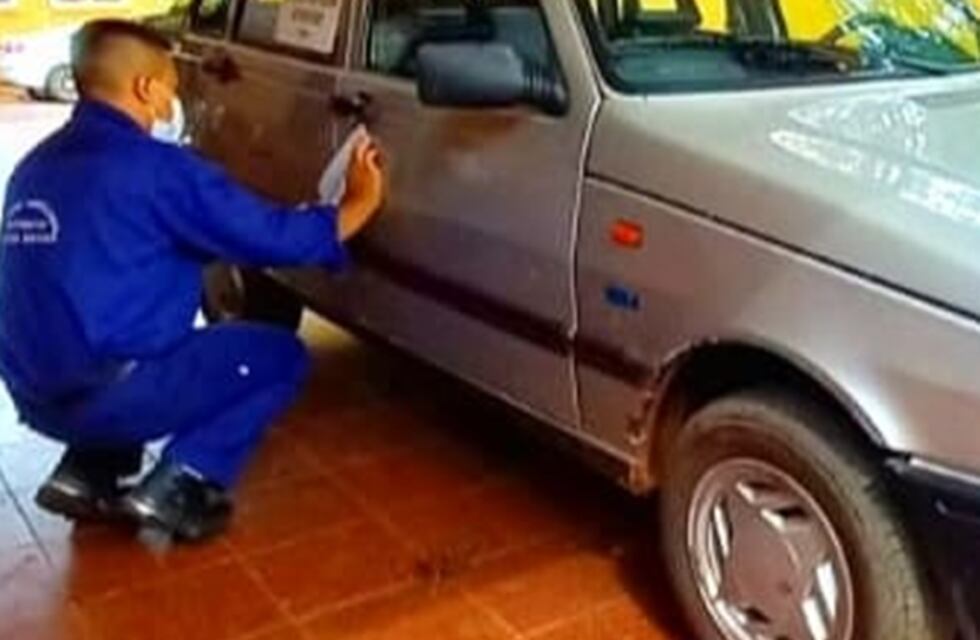 Secuestran un automóvil con el chasis y motor adulterados en Colonia Wanda