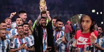Video: un argentino pidió que le saquen el Mundial de Qatar a la Selección.