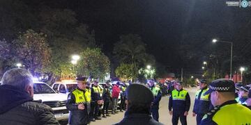 El comisario inspector Daniel Luna anunció el lanzamiento y resultados de un operativo de seguridad en el ámbito de la Unidad Regional Norte.