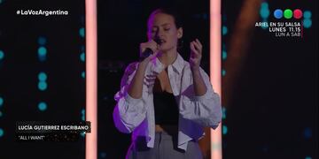 Lucía Gutiérrez Escribano, participante de La Voz Argentina.