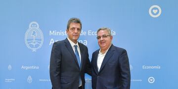 Jalil se reunió con Massa.