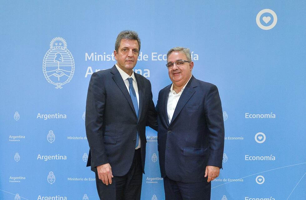 Jalil se reunió con el ministro Sergio Massa y el secretario Jorge Neme