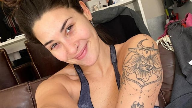 Ivana Nadal posó sin ropa interior y con una camisa blanca mojada: “No entienden lo fuerte del video”