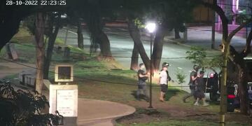 Tres jóvenes detenidos por cobrar “peaje” en plena avenida de Posadas.