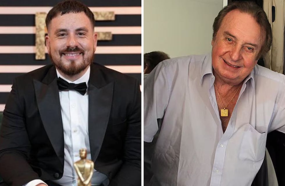 La insólita forma en que Fede Bal homenajeó a su papá Santiago en los Martín Fierro y que se volvió viral