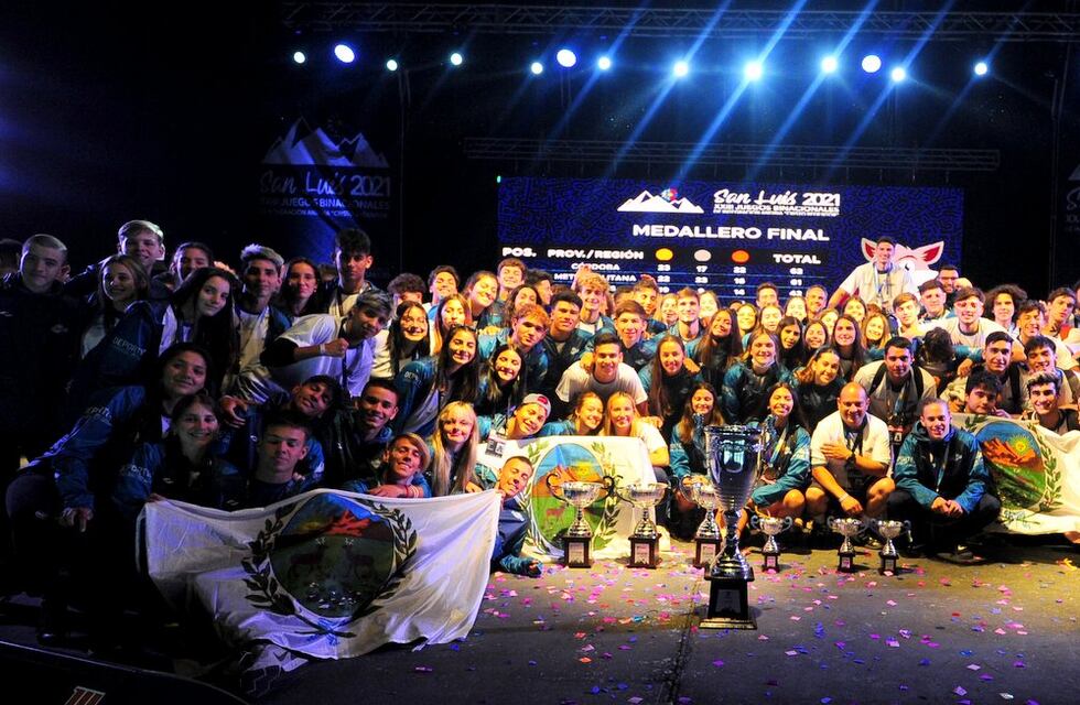 Histórico tercer puesto de San Luis en los Juegos Binacionales