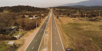DPV culminó obras en el acceso a El Cadillal.