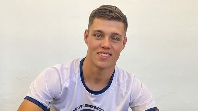 Tomás Palacios pasó de Talleres a Independiente Rivadavia a préstamo por un año, y seguirá su carrera en Europa (Prensa Independiente Rivadavia).
